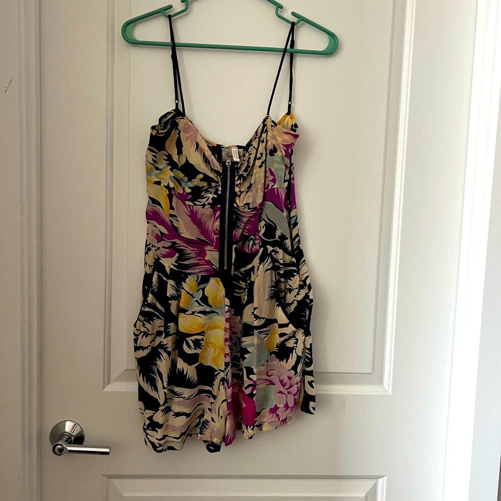 Anthropologie Yumi Kim Small Floral Romper